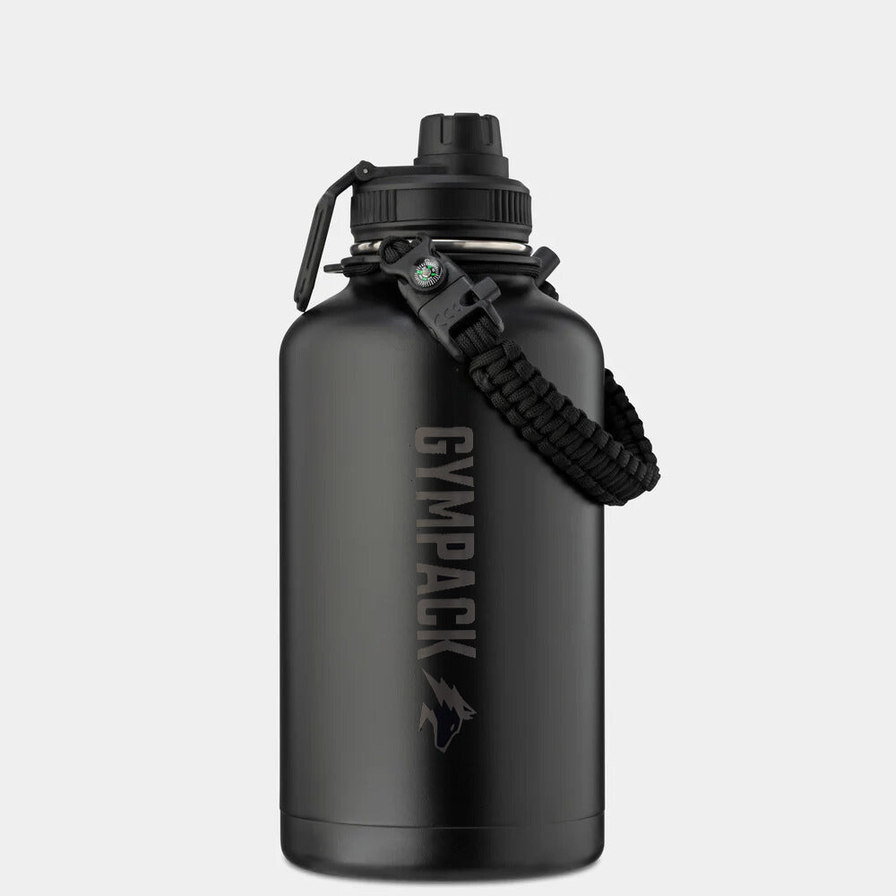 Botella Térmica Premium Gympack 2000ml - Personalizada Nombre